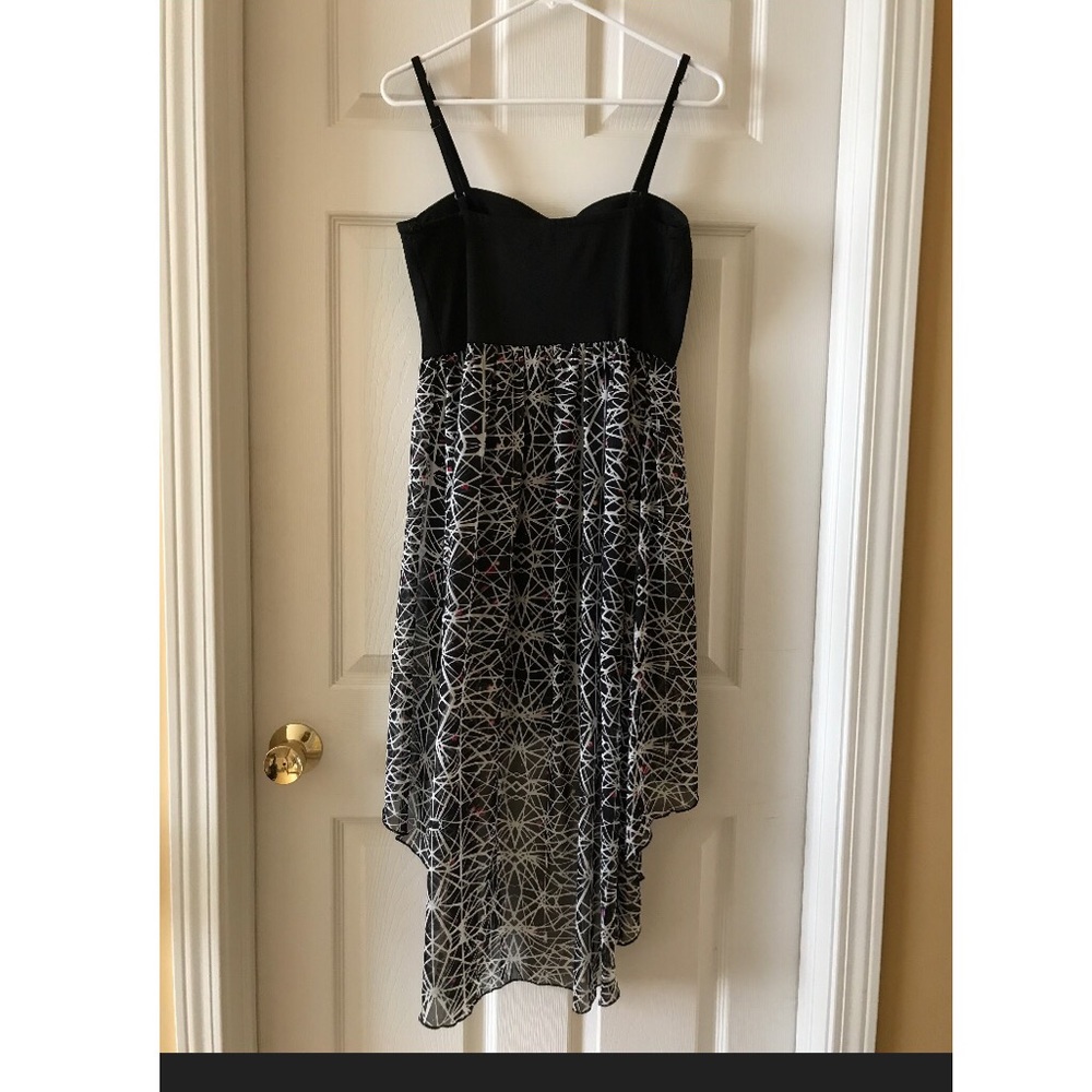 Spaghetti Strap Hi-Low Dress - Picture 2 of 3